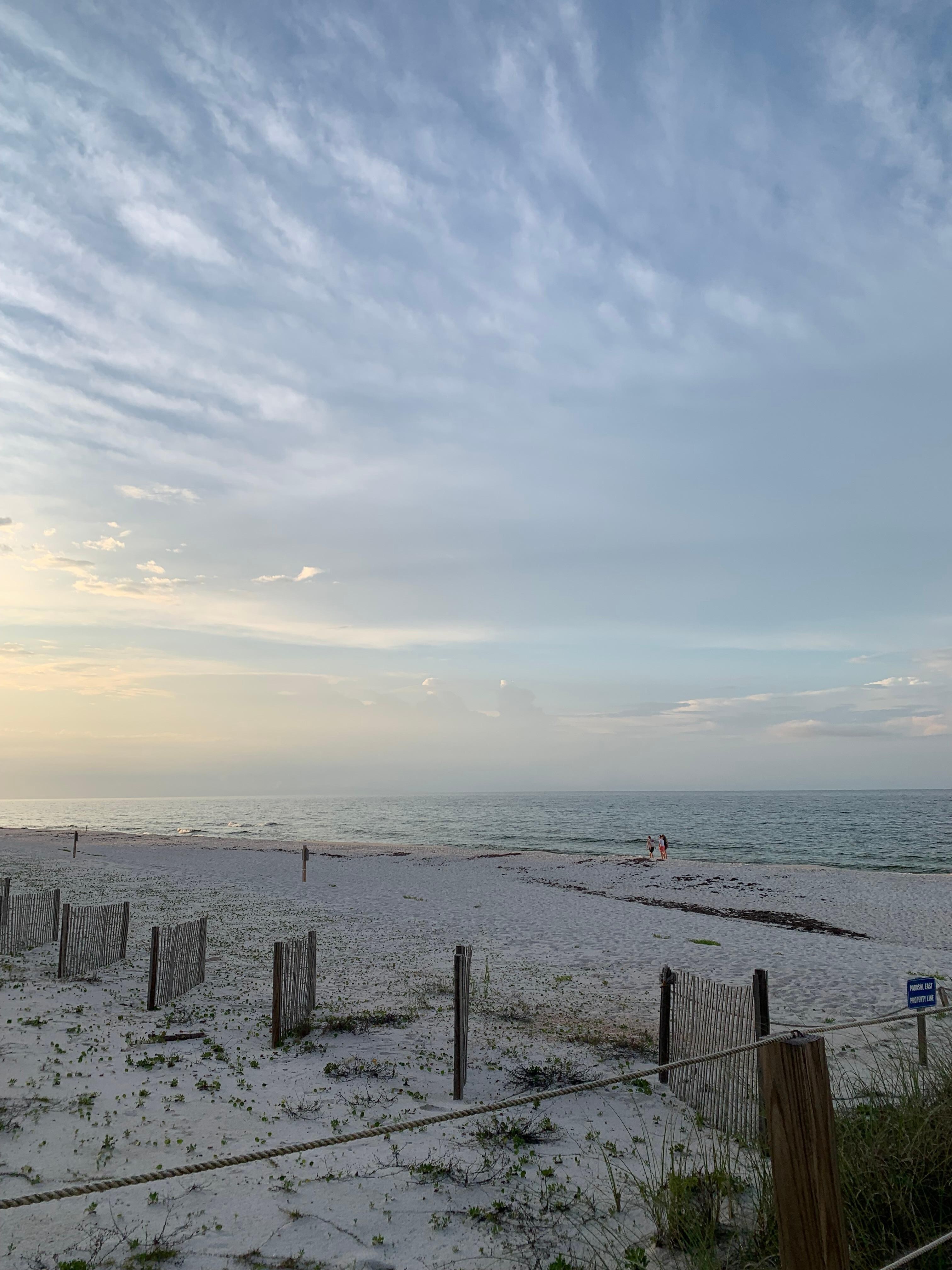 Never a packed beach while we were there 