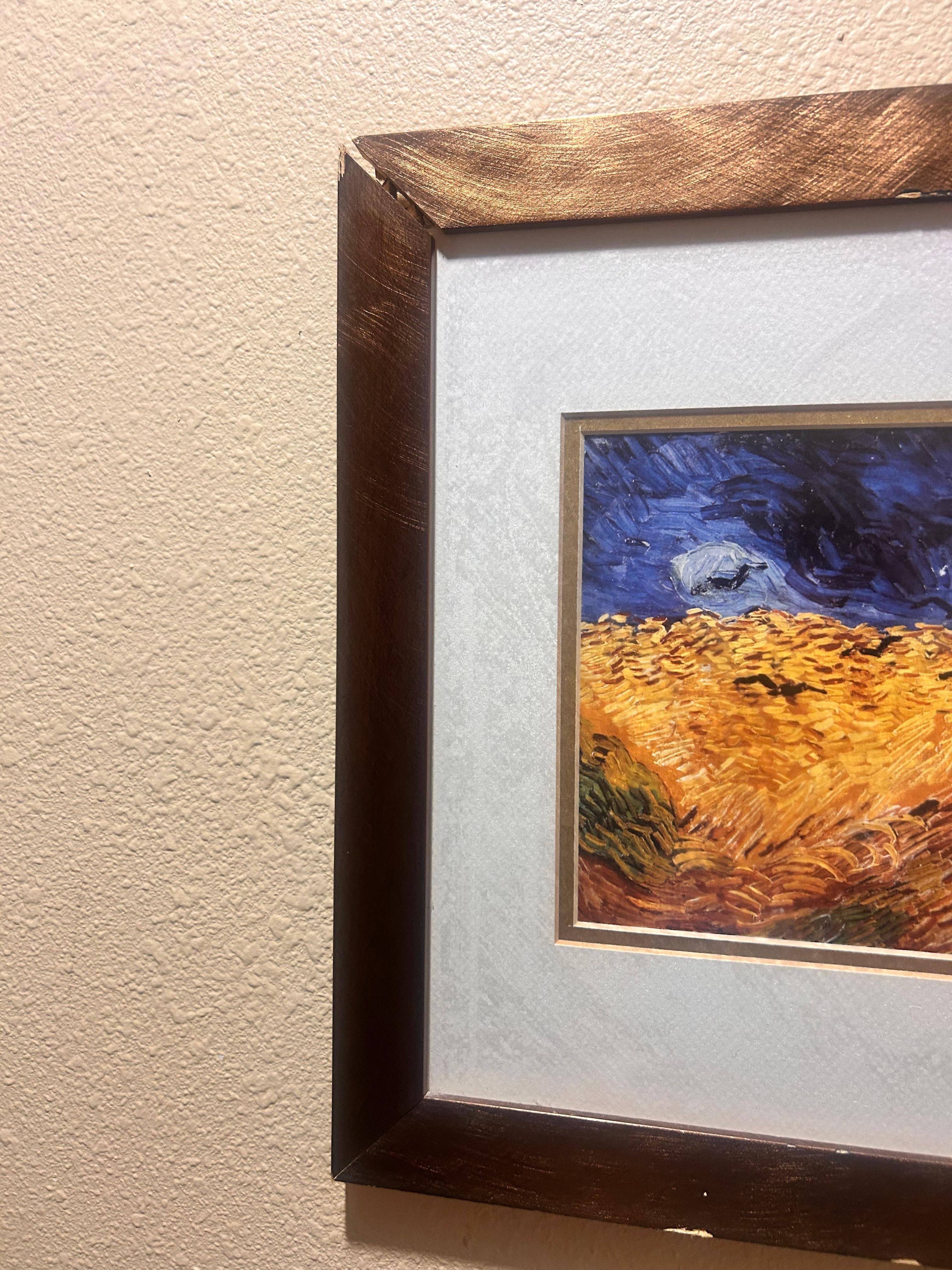 Broken artwork frame