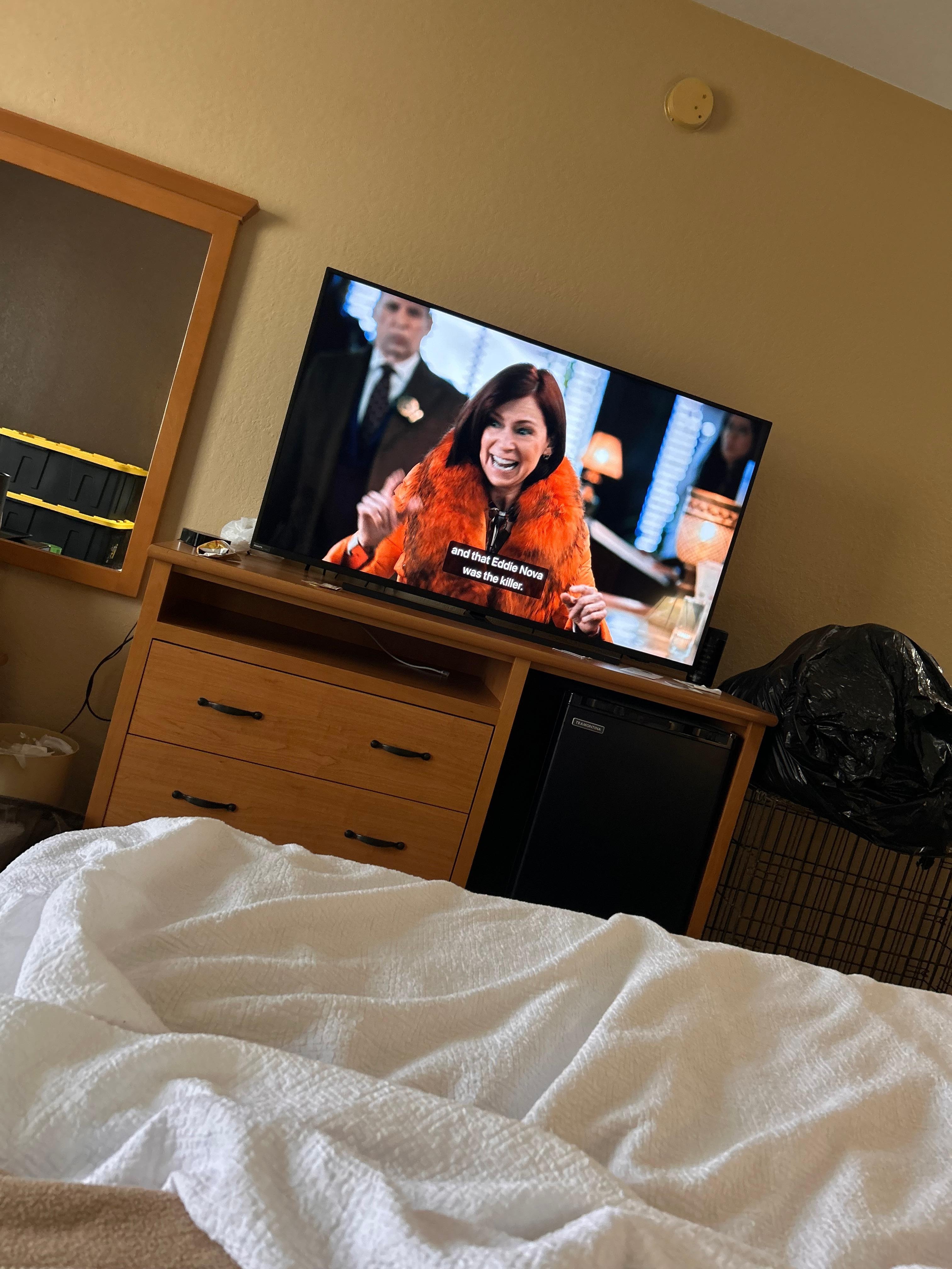 TV and Internet worked great! I plugged my Apple TV and didn’t have any problems!