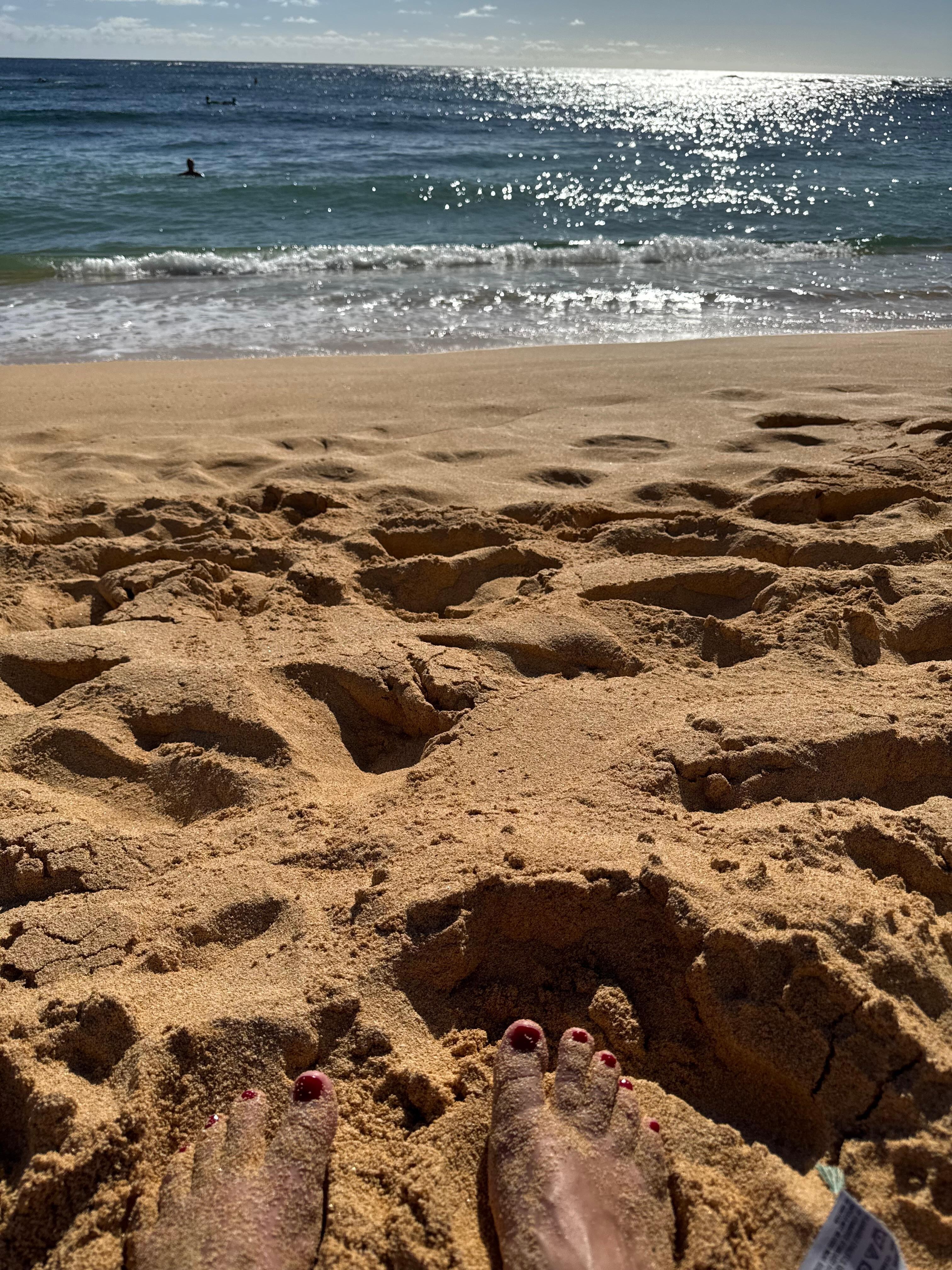 Beautiful beach access in front of the property. 