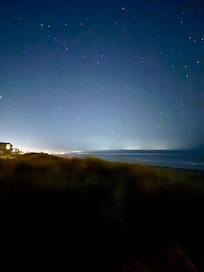 Beautiful clear night, the stars were so bright!