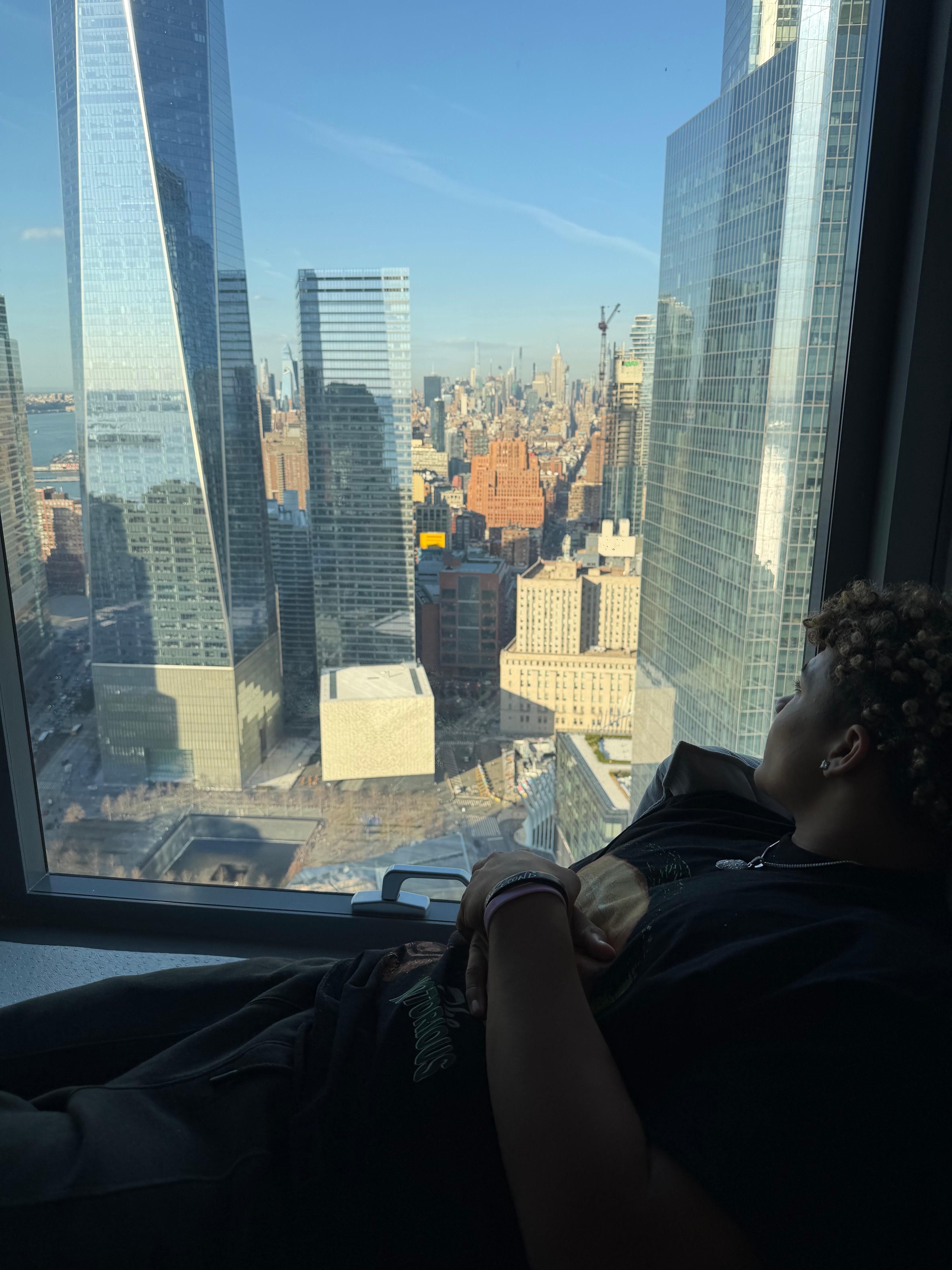 View from the master bedroom. 