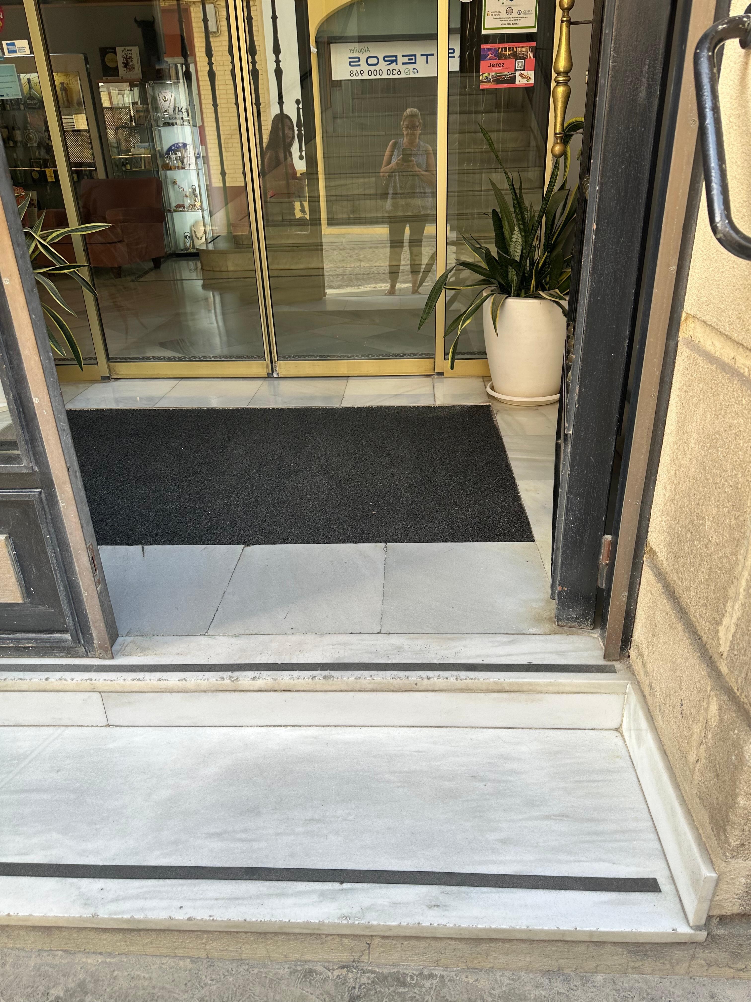 Entrance steps