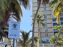 It is also a sea turtle nesting area.