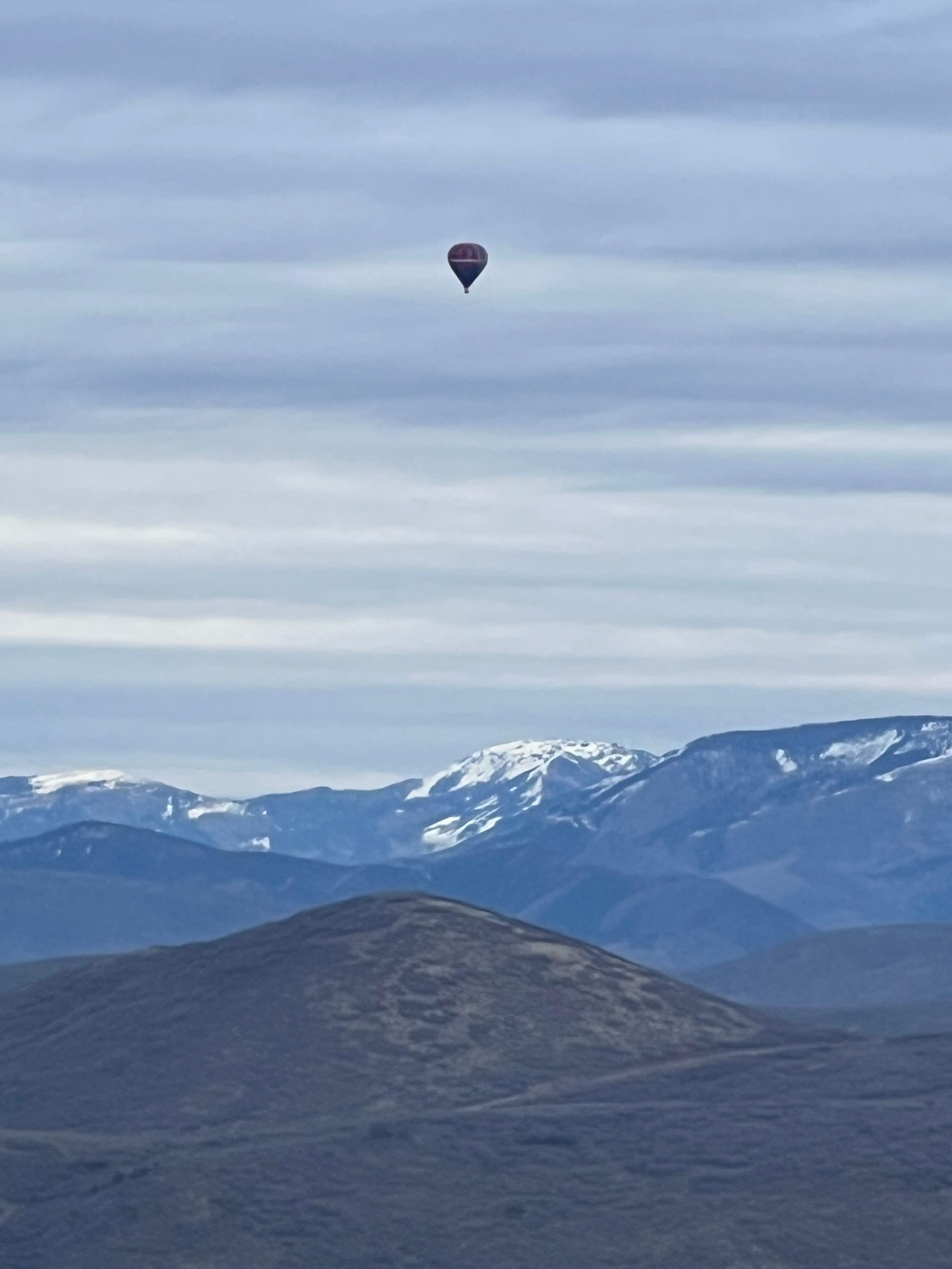 Mountain view from the deck