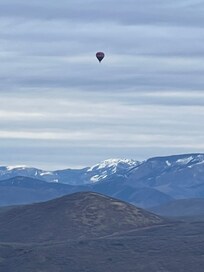 Mountain view from the deck