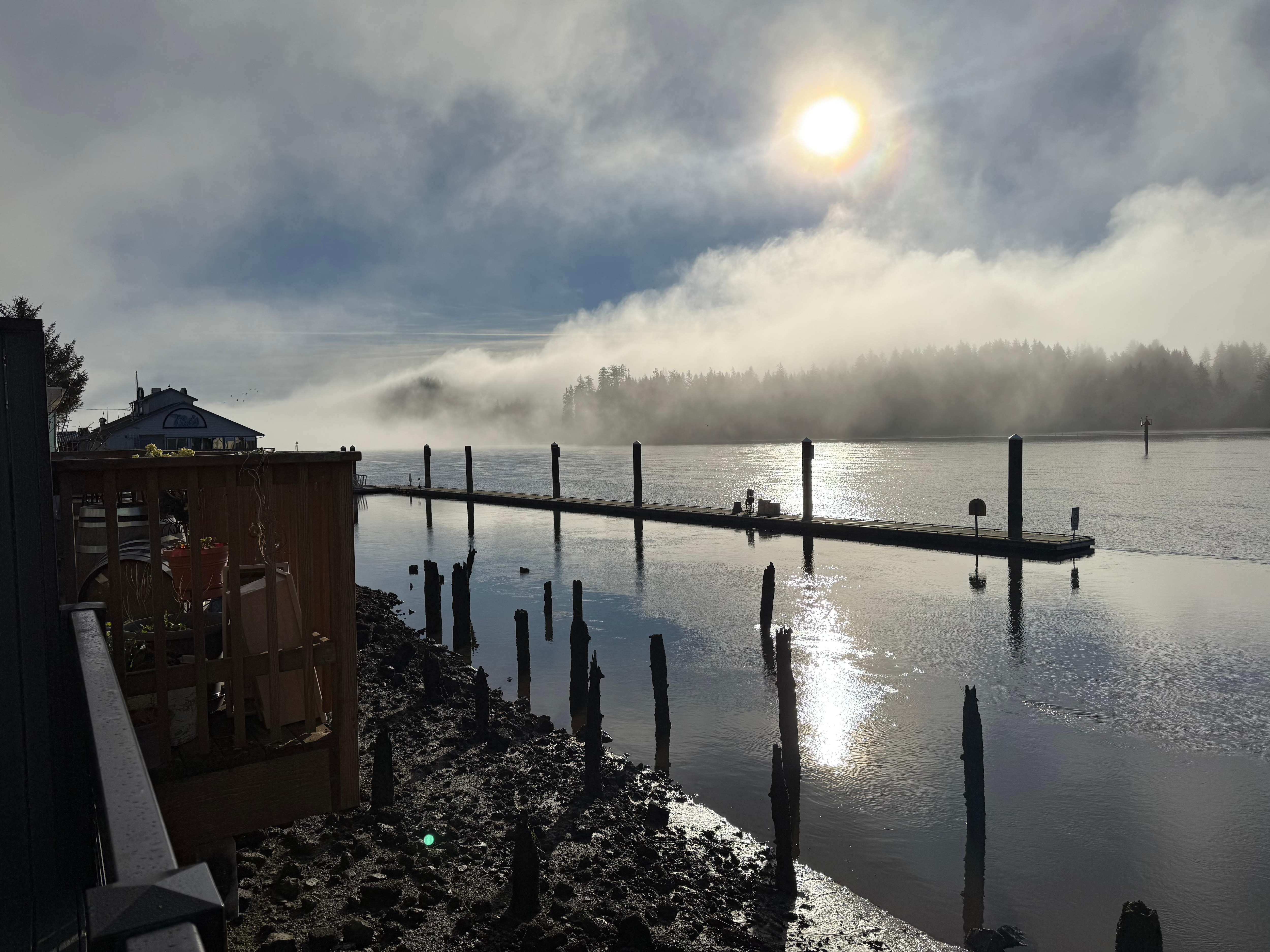 Pic from private patio.  