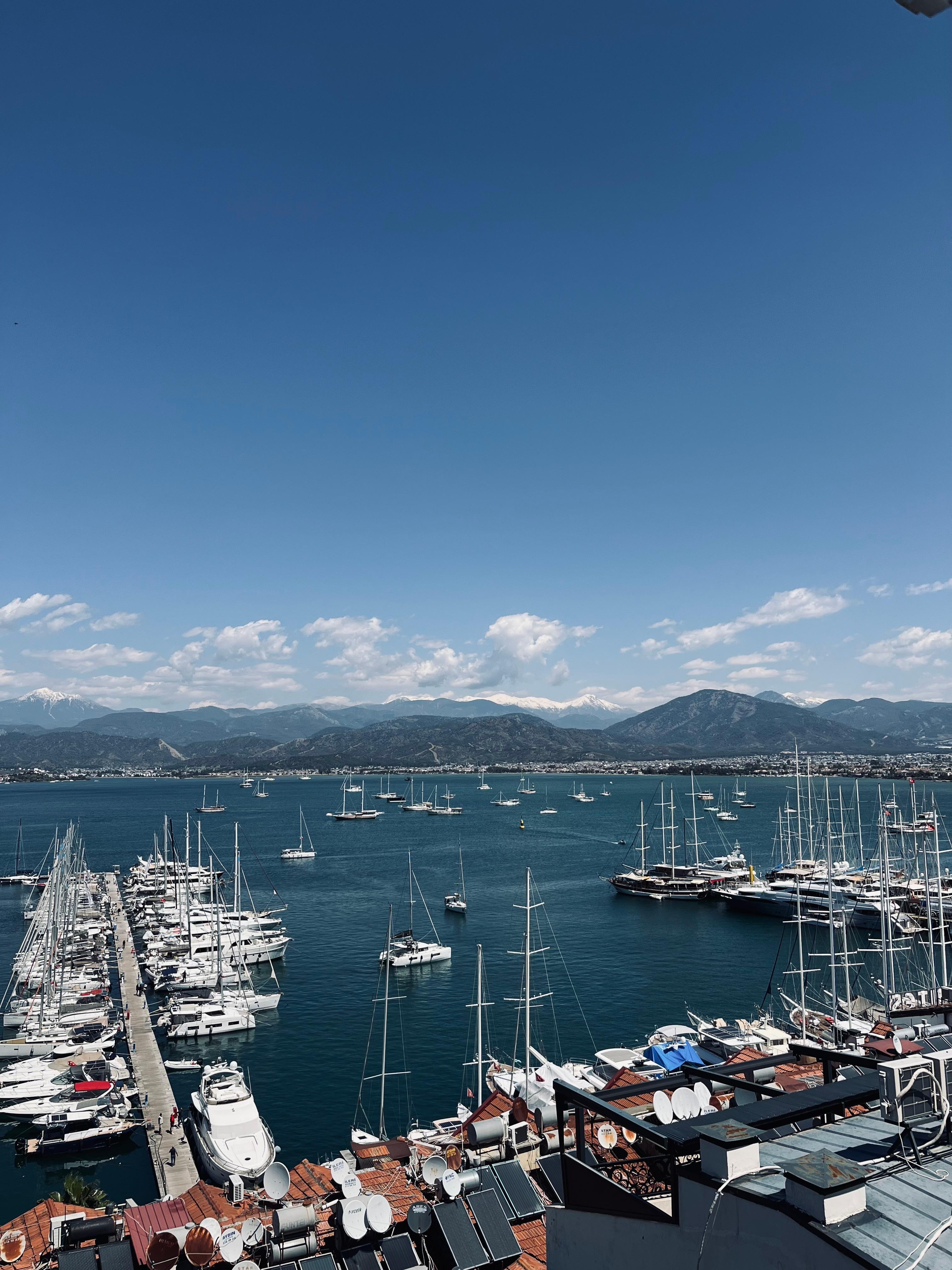 Oda manzarası beklediğimizden çok güzeldi 