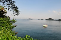 Typical view of Lake Kivu from bedrooms or restaurant