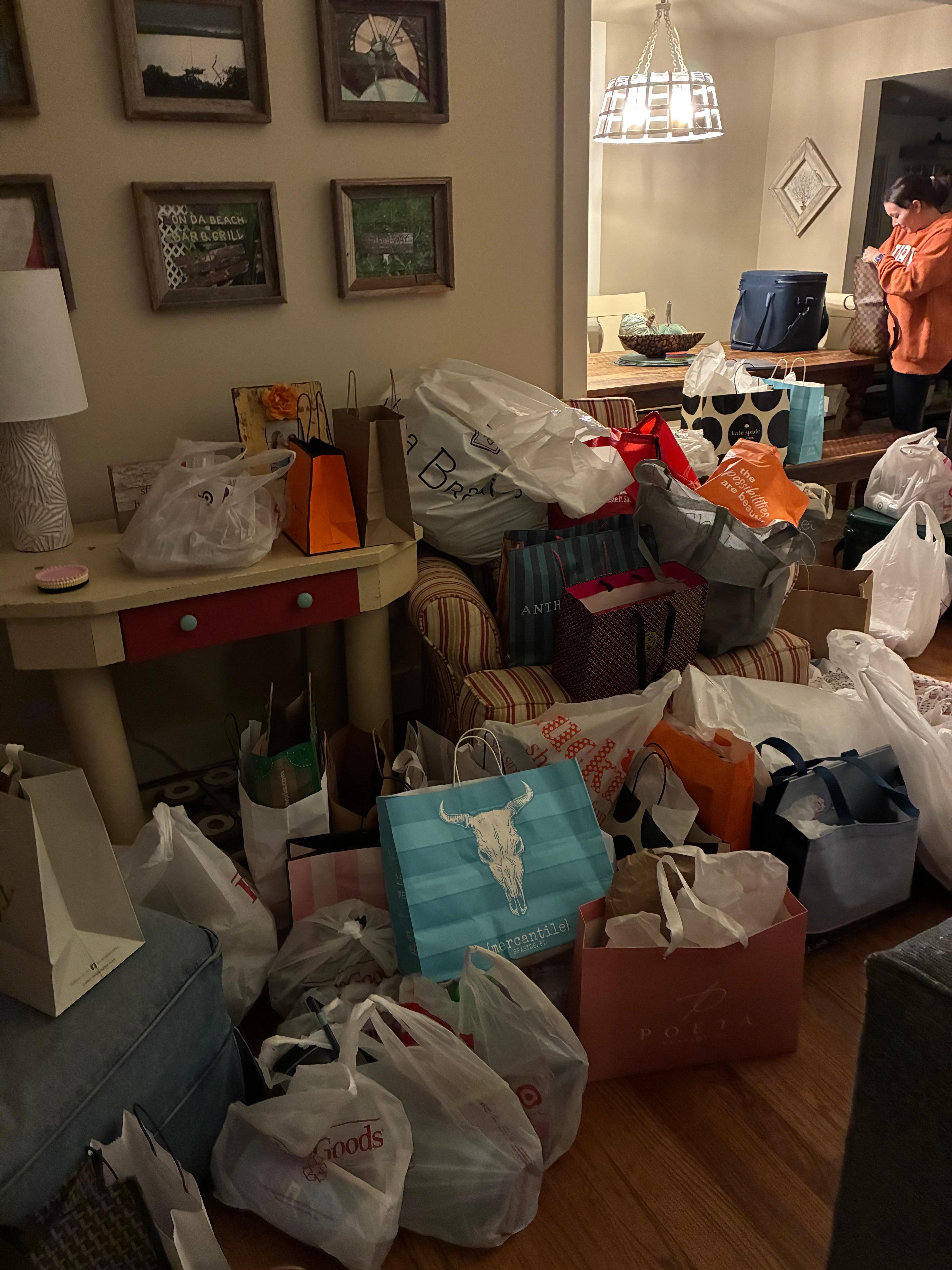 Day One of our shopping!