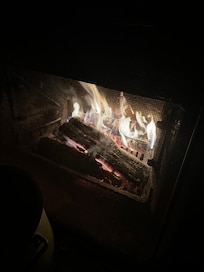 Great outdoor fire area.