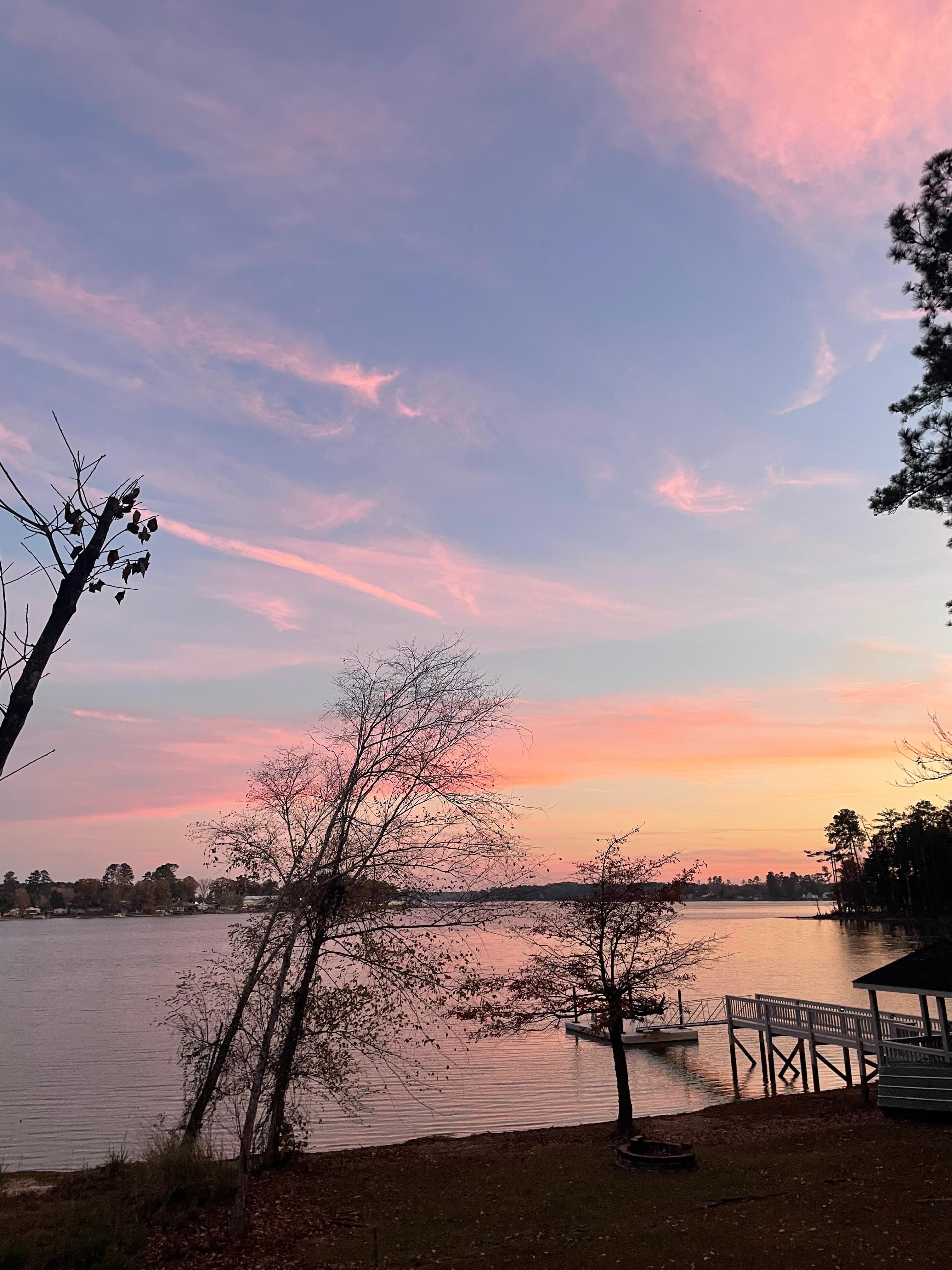 Saturday evening sunset