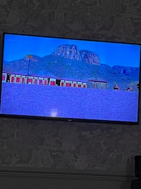 Tv screen kept going to half a screen after a bit