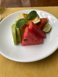 Frühstück Früchteteller