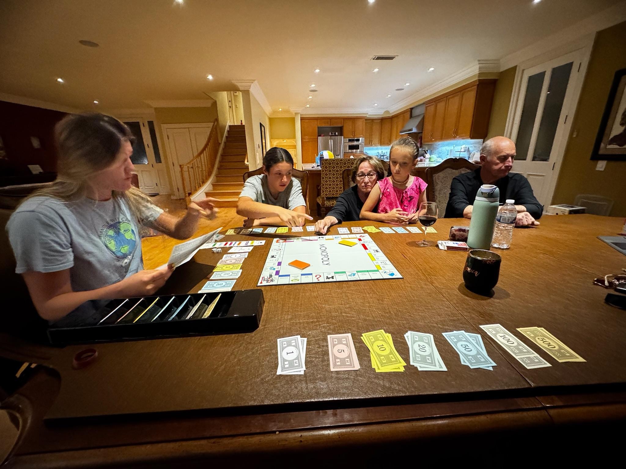 Nothing like family game night.