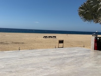 Private beach; no swimming allowed