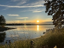 Sunset from the gazebo