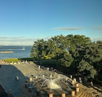View of waterfront from our room.