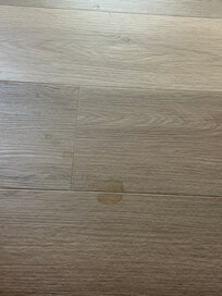 multiple stains on floor like this