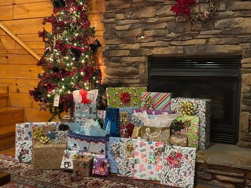 Christmas at a Bear's Hideaway.