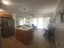 Living space of condo