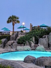 One of the smaller pools
