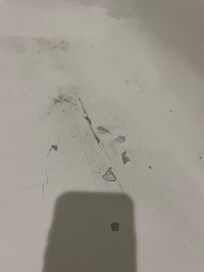 Tub crack