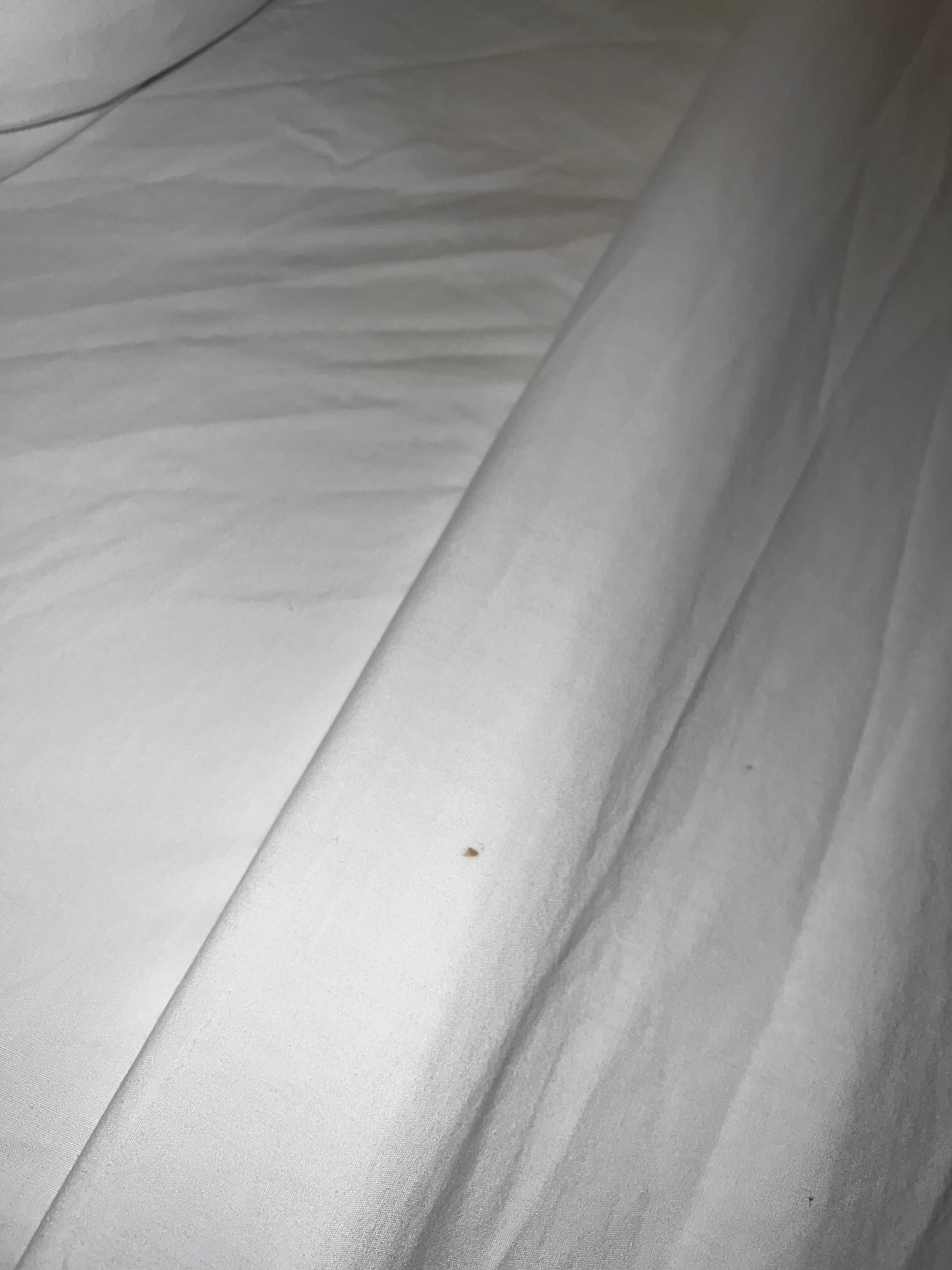 Stain on comforter