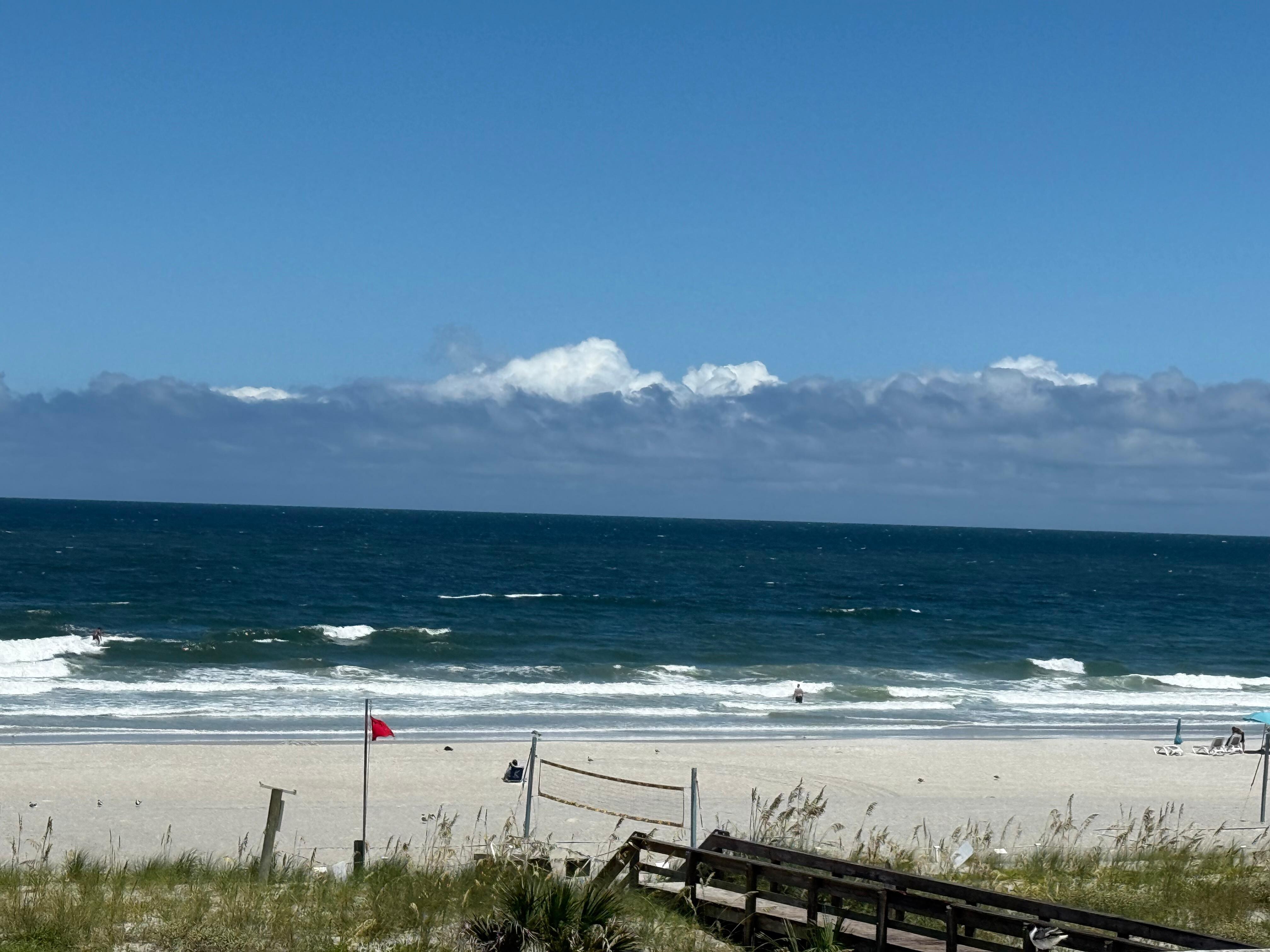 View from our 3rd floor balcony 
