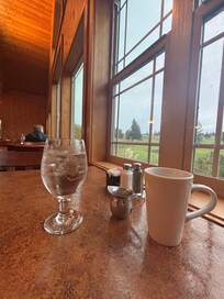 Lovely restaurant at the golf club