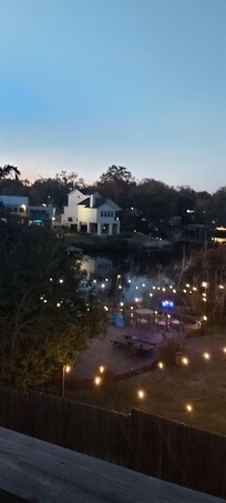 This is the view we enjoyed from our deck.