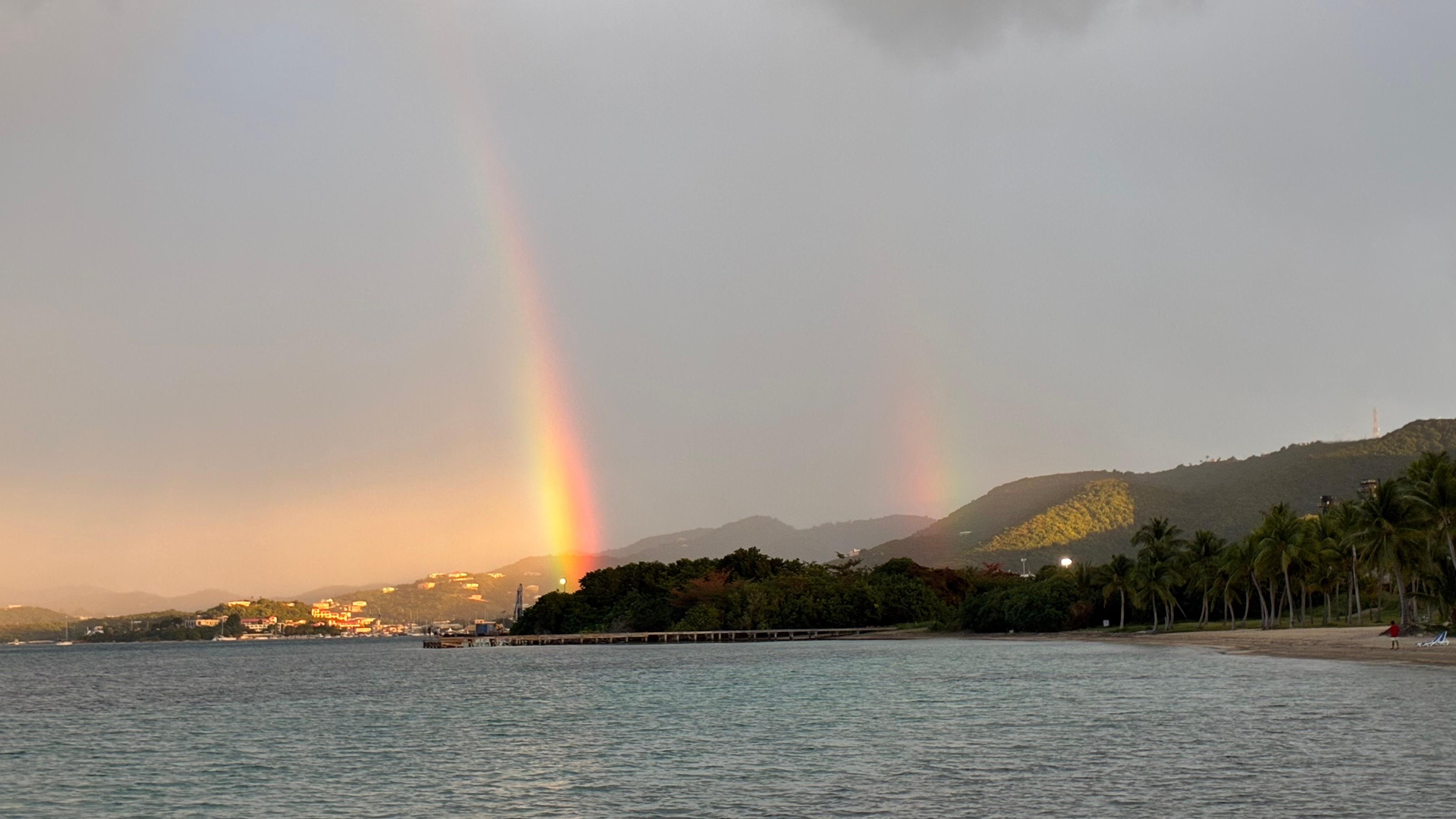 Rainbow taken at property beach