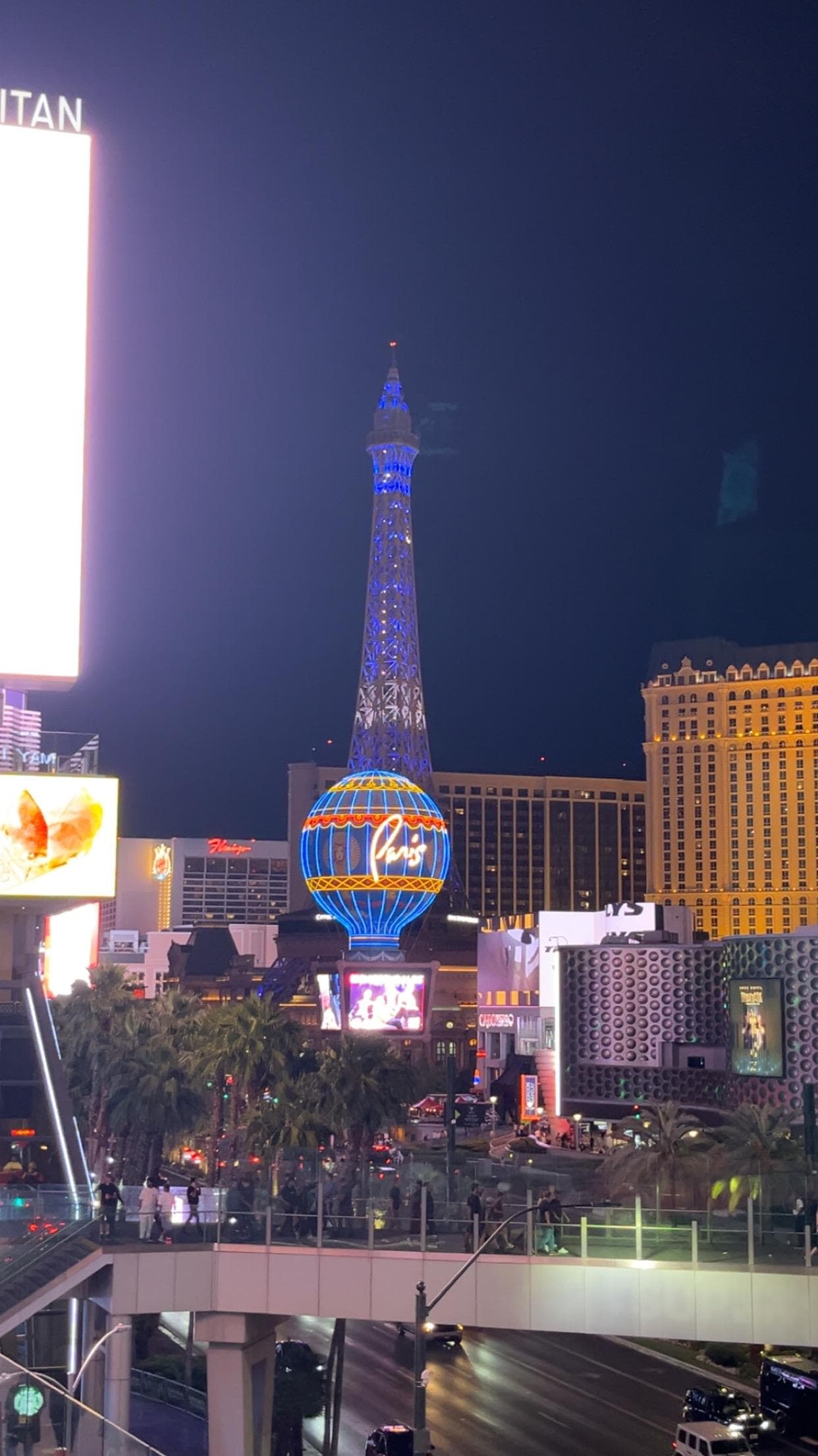 View from our room in the north tower