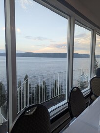 View from the dinning area