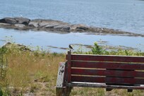 A five minute walk from the house. A peaceful place to sit and enjoy the view.