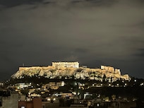 View from rooftop terrace
