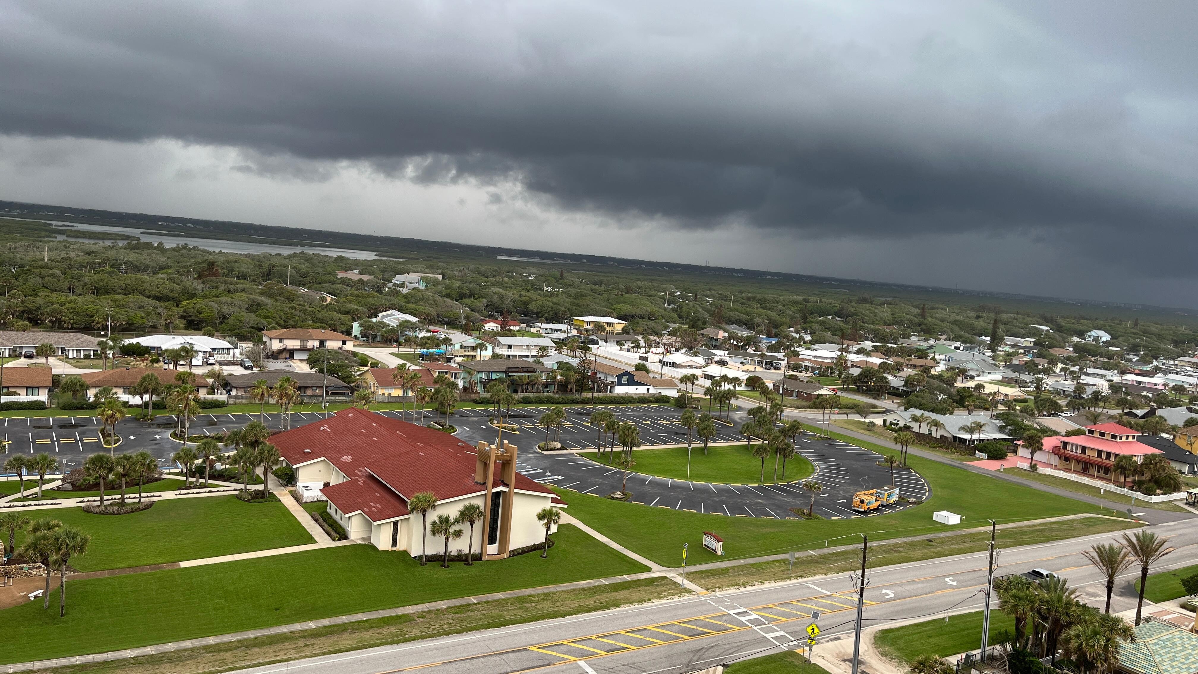 View from second balcony 