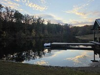 The pond was beautiful!