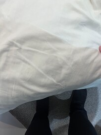 Big stain on bedding