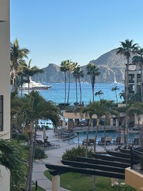 View from our balcony