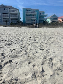 View from the beach