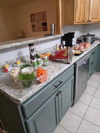 Nice area to have a pulled pork family dinner.