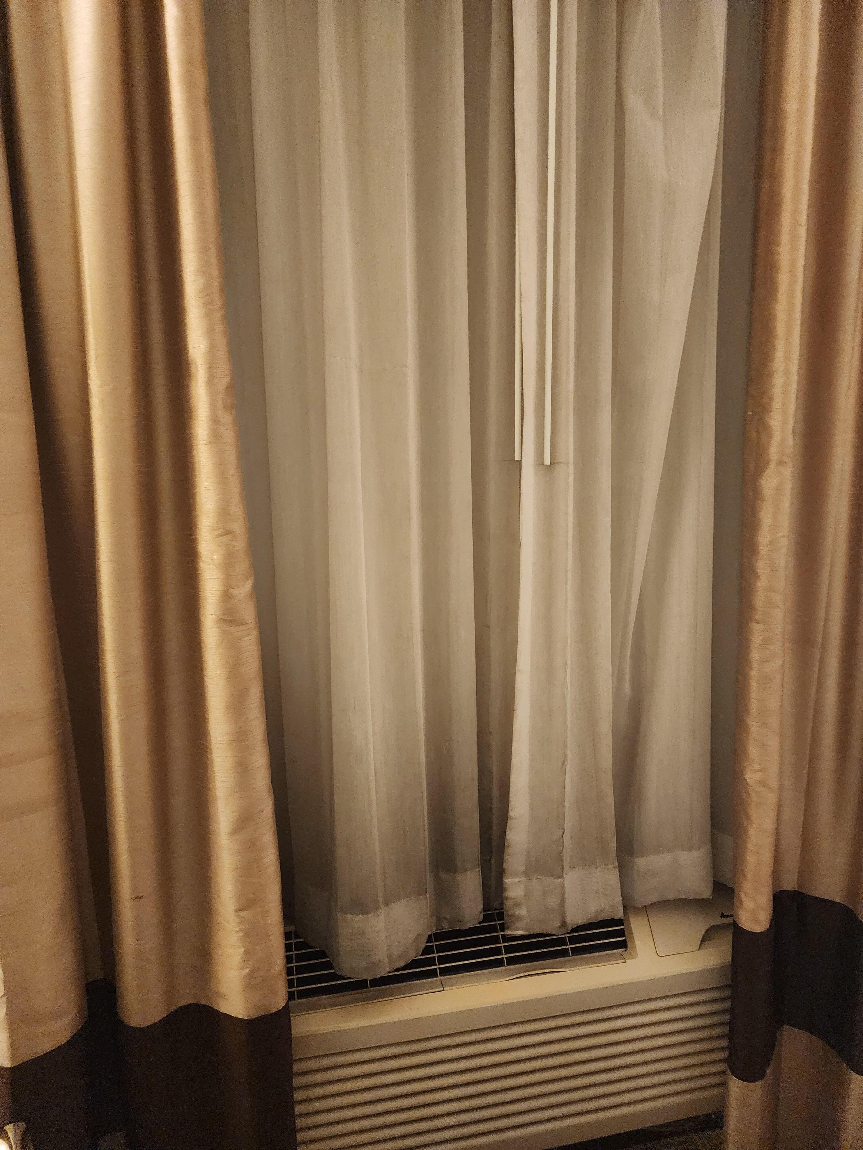 Dirty curtains