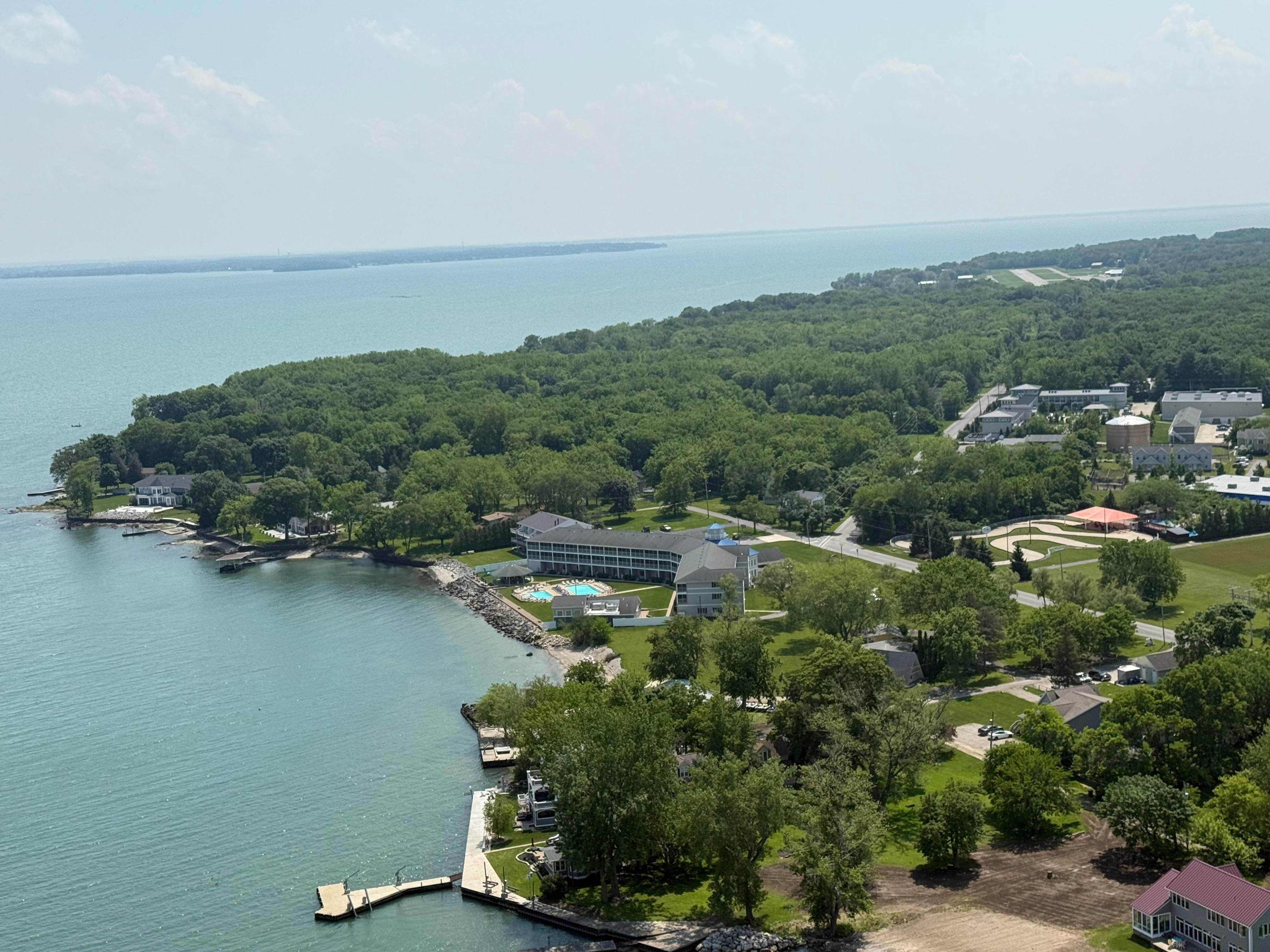 A picture of the resort from Perry’s International Peace Memorial