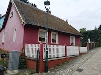 Straße zur Ferienwohnung