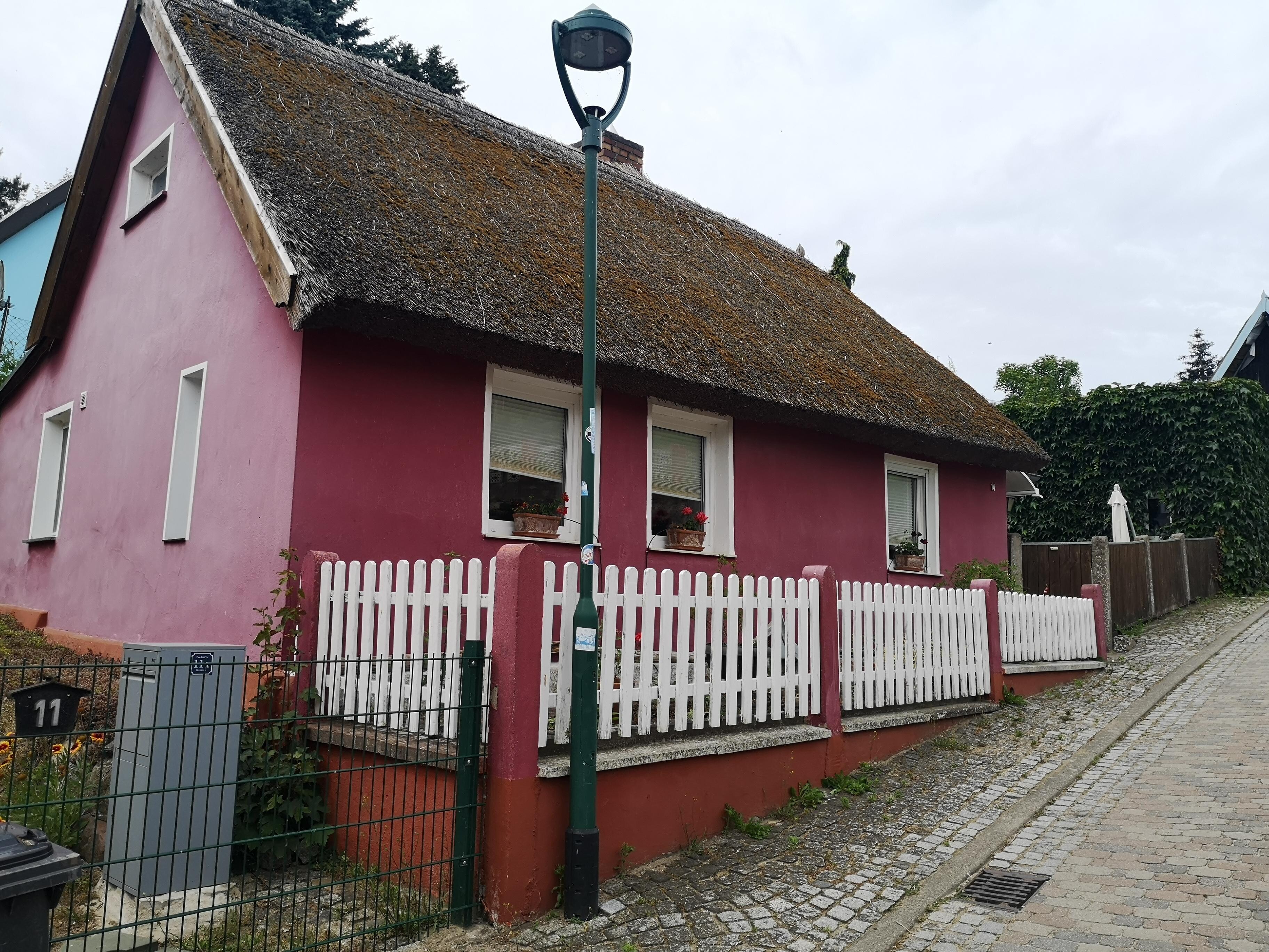 Straße zur Ferienwohnung