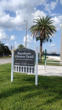 Bay is just down the street