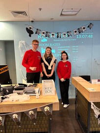 The wonderful teception staff