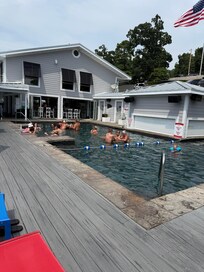 The boathouse pool bar
