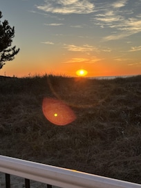 Sunset from the back porch!